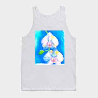 Color Pencil Orchids Tank Top